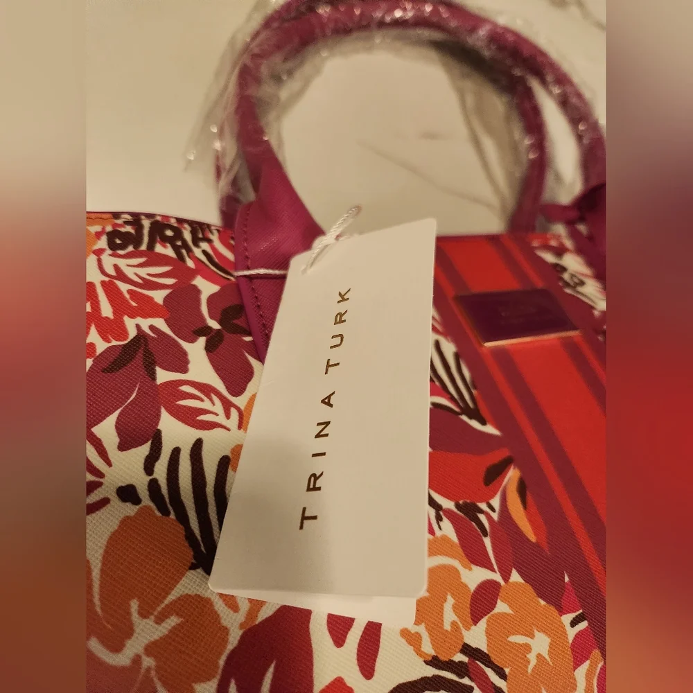 Trina Turk Floral Tote Bag - Picture 5 of 8
